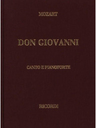 W.A. Mozart: Don Giovanni - IT, Hardcover (noty na klavír, zpěv)