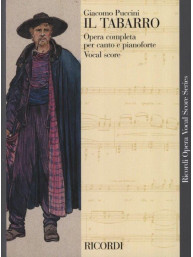 Giacomo Puccini: Il Tabarro - IT/ENG (noty na klavír, zpěv)