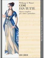 W.A. Mozart: Cosi fan tutte - IT (noty na klavír, zpěv)