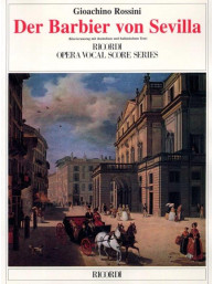 Gioachino Rossini: Der Barbier von Sevilla - Il barbiere di Siviglia - IT/GER (noty na klavír, zpěv)