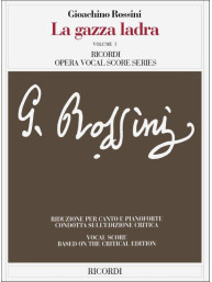 Gioachino Rossini: La gazza ladra - IT/ENG (noty na klavír, zpěv)