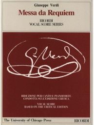 Giuseppe Verdi: Messa da Requiem - Latin (noty na klavír, zpěv)