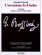 Gioachino Rossini: L'occasione Fa Il Ladro - IT/ENG (noty na klavír, zpěv)
