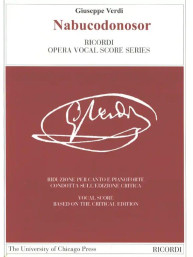 Giuseppe Verdi: Nabucodonosor - IT/ENG (noty na klavír, zpěv)