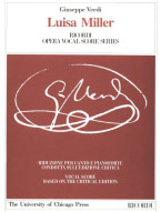 Giuseppe Verdi: Luisa Miller - IT/ENG (noty na klavír, zpěv)