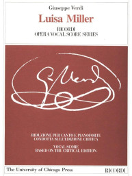 Giuseppe Verdi: Luisa Miller - IT/ENG (noty na klavír, zpěv)