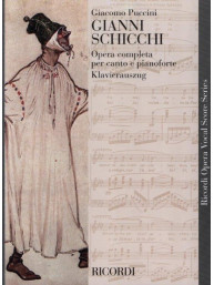 Giacomo Puccini: Gianni Schicchi - IT/GER (noty na klavír, zpěv)