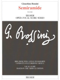 Gioachino Rossini: Semiramide Volumes 1 & 2 - IT (noty na klavír, zpěv)