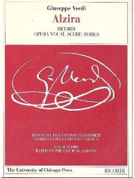 Giuseppe Verdi: Alzira - IT (noty na zpěv, klavír)