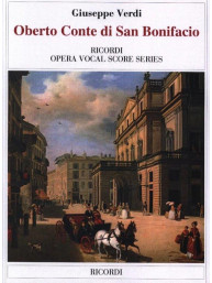 Giuseppe Verdi: Oberto, Conte di San Bonifacio - IT (noty na klavír, zpěv)