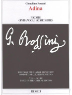 Gioachino Rossini: Adina - IT (noty na klavír, zpěv)