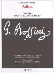 Gioachino Rossini: Adina - IT (noty na klavír, zpěv)
