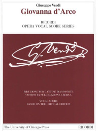 Giuseppe Verdi: Giovanna D'Arco - IT (noty na zpěv, klavír)