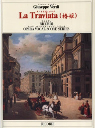 Giuseppe Verdi: La traviata - IT/JAP (noty na klavír, zpěv)