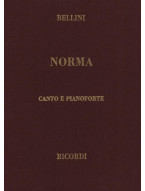 Vincenzo Bellini: Norma, IT, Hardcover (noty na klavír, zpěv)