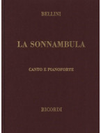 Vincenzo Bellini: La Sonnambula, IT, Hardcover (noty na klavír, zpěv)