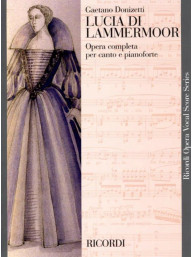 Gaetano Donizetti: Lucia di Lammermoor, IT (noty na klavír, zpěv)