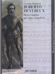 Gaetano Donizetti: Roberto Devereux, IT (noty na klavír, zpěv)