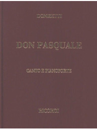 Gaetano Donizetti: Don Pasquale, IT, Hardcover (noty na klavír, zpěv)