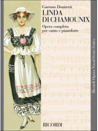 Gaetano Donizetti: Linda di Chamounix, IT (noty na klavír, zpěv)