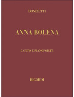 Gaetano Donizetti: Anna Bolena, IT, Hardcover (noty na klavír, zpěv)
