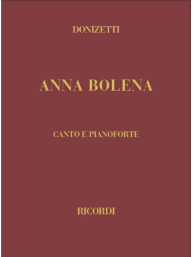 Gaetano Donizetti: Anna Bolena, IT, Hardcover (noty na klavír, zpěv)