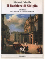 Giovanni Paisiello: Il barbiere di Siviglia, IT (noty na klavír, zpěv)