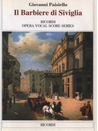 Giovanni Paisiello: Il barbiere di Siviglia, IT (noty na klavír, zpěv)