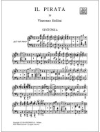 Vincenzo Bellini: Il Pirata, IT (noty na klavír, zpěv)
