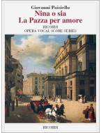Giovanni Paisiello: Nina, o sia La pazza per amore, IT (noty na klavír, zpěv)