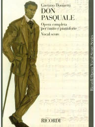 Gaetano Donizetti: Don Pasquale, IT/ENG (noty na klavír, zpěv)