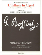 Gioachino Rossini: L'Italiana In Algeri, IT/GER (noty na klavír, zpěv)