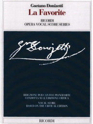 Gaetano Donizetti: La favorite, IT/FR (noty na klavír, zpěv)