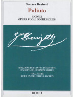 Gaetano Donizetti: Poliuto (noty na klavír, zpěv)