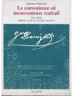Gaetano Donizetti: Le convenienze ed inconvenienze teatrali (noty na klavír, zpěv)