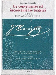 Gaetano Donizetti: Le convenienze ed inconvenienze teatrali (noty na klavír, zpěv)