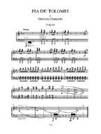 Gaetano Donizetti: Pia de' Tolomei (noty na klavír, zpěv)