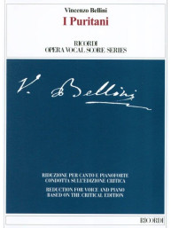 Vincenzo Bellini: I puritani, IT (noty pro klavír, zpěv)