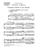 Antonio Vivaldi: Concerto grosso d-moll op. 3/11 Da 'L'Estro Armonico' 11 (noty na klavír)