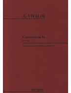 Antonio Vivaldi: Concerto in La (noty na housle, klavír)