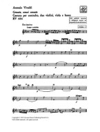Antonio Vivaldi: Cessate, Omai Cessate Rv 684 (noty, party)