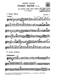 Antonio Vivaldi: Stabat Mater Rv 621 (noty, party)