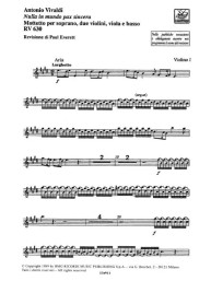 Antonio Vivaldi: Nulla In Mundo Pax Sincera RV 630 (noty, party)
