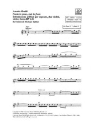 Antonio Vivaldi: Canta In Prato, Ride In Fonte Rv 636 (noty, partitura)