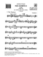 Antonio Vivaldi: Nisi Dominus. Salmo 126 Rv 608 (noty, party)