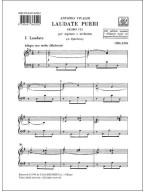 Antonio Vivaldi: Laudate Pueri Dominum. Salmo 112  Rv 601 (noty, party)