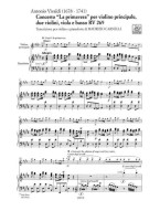 Antonio Vivaldi: La primavera da 'Le quattro stagioni' - Spring (noty na housle, klavír)