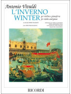 Antonio Vivaldi: Inverno da 'Le quattro stagioni' - Winter (noty na housle, klavír)