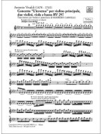 Antonio Vivaldi: Inverno da 'Le quattro stagioni' - Winter (noty na housle, klavír)