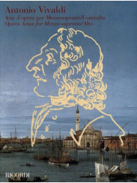 Antonio Vivaldi: Opera Arias for Mezzo-soprano / Alto (noty na klavír, zpěv)